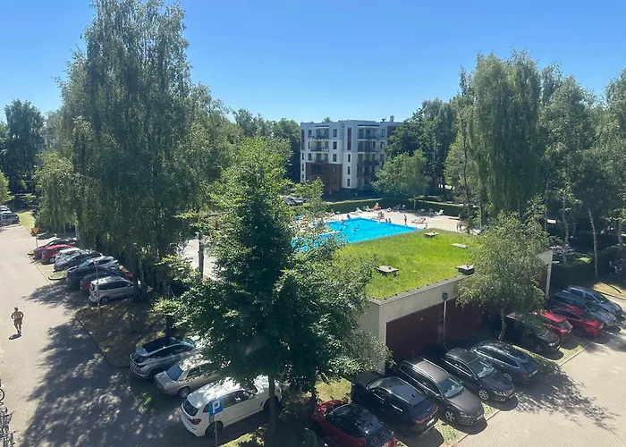 Seaside Polanki Apartments - Summer Outdoor Swimming Pool, Saunas, Two Playgrounds For Children, Gym, Individual Garage Included In The Price, Street Klonowa 17D